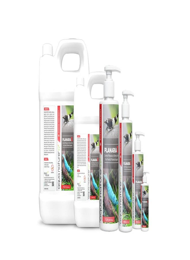 الطبيعة المائية AquaNature® Planaria-X للتحكم في طفيليات البلاناريا في أحواض الروبيان لأحواض المياه العذبة والنباتية (120 مل) - Image 4